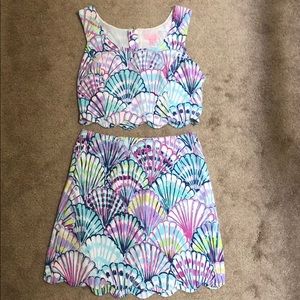 Lilly pulitzer two piece set